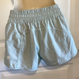 lululemon athletica Women's Sky Blue Athletic Shorts